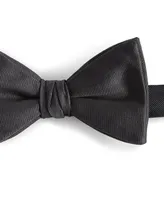 Hugo by Hugo Boss Men's Ribbed Silk Pre-Tied Bow Tie