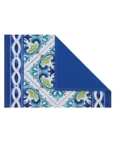 Laural Home Callisto Tiles Set of 4 Placemats, 13" x 19"