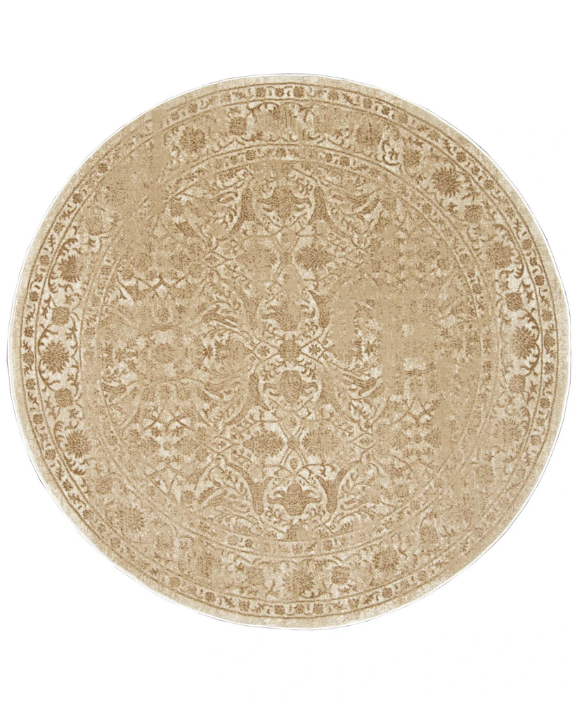 Closeout! Km Home Cantu 3564 5'3" x Round Area Rug