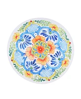 Laural Home Talavera 70" Round Tablecloth