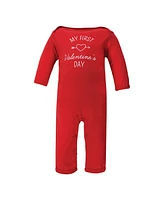 Hudson Baby Baby Boys and Girls My First Long Sleeve Coveralls, Pack of 3