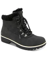 Jbu Women's Blue Creek Water-Resistant Lace-Up Booties
