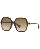 Gucci Women's GG1072SA 56 Sunglasses