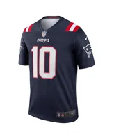 Men's Nike Mac Jones Navy New England Patriots Legend Jersey