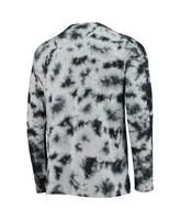 Men's New Era Black Atlanta Falcons Tie-Dye Long Sleeve T-shirt