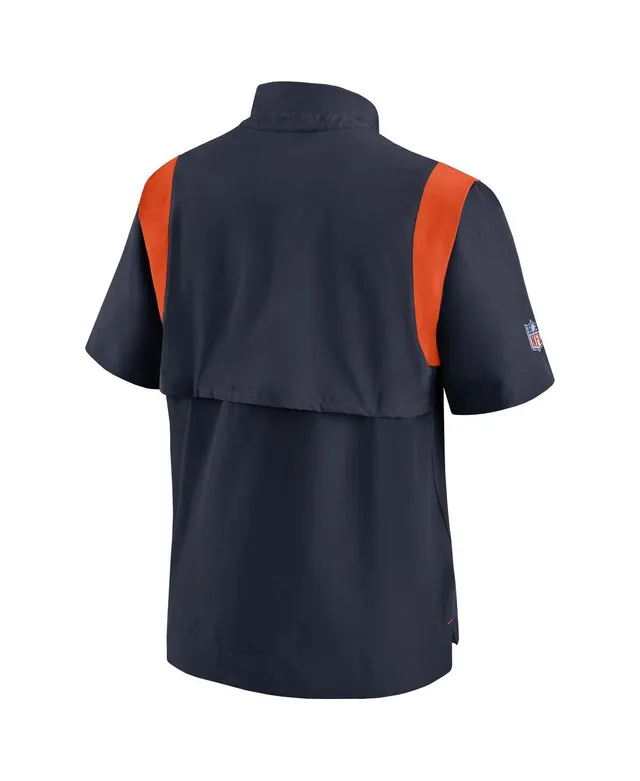 Men's Nike Orange Chicago Bears Sideline Coach Chevron Lock