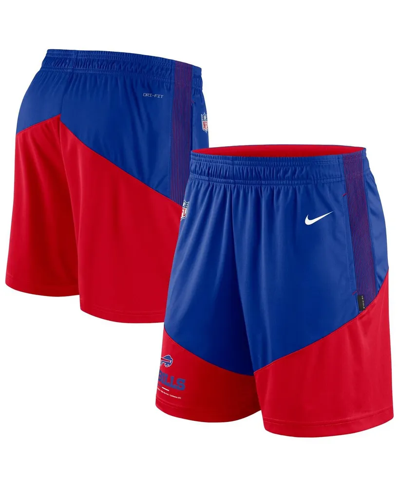Men's Nike Royal, Red Buffalo Bills Primary Lockup Performance Shorts
