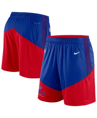Men's Nike Royal, Red Buffalo Bills Primary Lockup Performance Shorts
