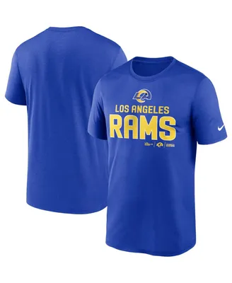 Men's Nike Royal Los Angeles Rams Legend Community Performance T-shirt