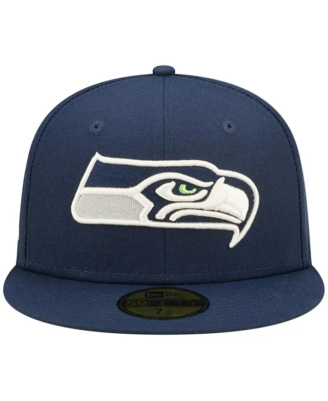 Lids Seattle Seahawks New Era Bandana 59FIFTY Fitted Hat - College