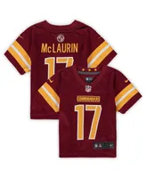 Boys and Girls Todler Nike Terry McLaurin Burgundy Washington Commanders Game Jersey