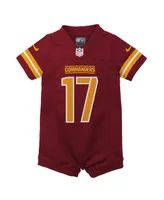 Newborn and Infant Boys Girls Nike Terry McLaurin Burgundy Washington Commanders Game Romper Jersey