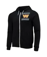 Men's Nfl x Darius Rucker Collection by Fanatics Black Washington Commanders Sponge Fleece Full-Zip Hoodie