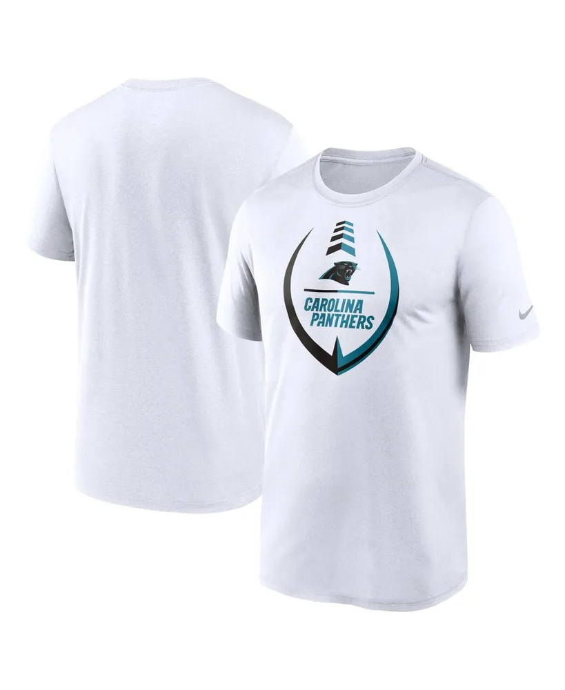 Men's Nike White Carolina Panthers Icon Legend Performance T-shirt