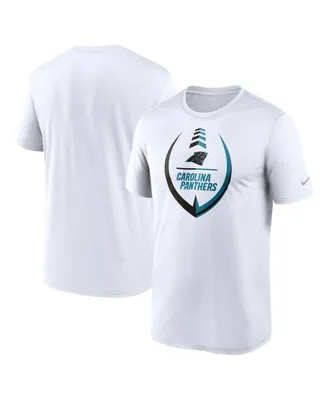Men's Nike White Carolina Panthers Icon Legend Performance T-shirt