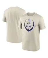Men's Nike Bone Los Angeles Rams Icon Legend Performance T-shirt