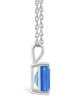 Blue Topaz (4-1/4 ct. t.w.) Pendant Necklace 14K White Gold or Yellow