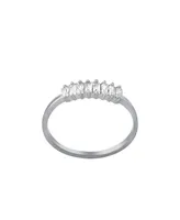 Giani Bernini Cubic Zirconia Ring Band (3/4 ct. t.w.) in Sterling Silver