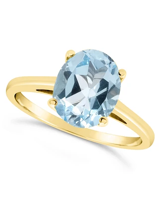 Macy's Topaz (3-5/8 ct. t.w.) Ring 14K Gold