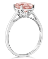 Macy's Morganite (2-1/2 ct. t.w.) Ring 14K White Gold