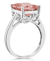 Macy's Morganite (3 ct. t.w.) Ring 14K White Gold