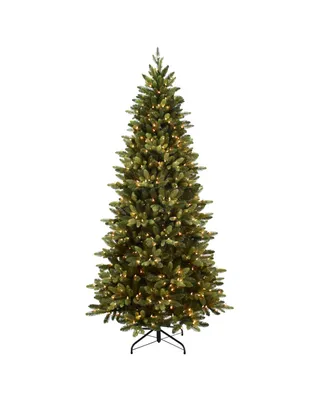 6.5' Pre-Lit Slim Westford Spruce Tree with 350 Underwriters Laboratories Clear Incandescent Lights, 1391 Tips