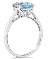 Macy's Topaz (3-5/8 ct. t.w.) Ring 14K White Gold