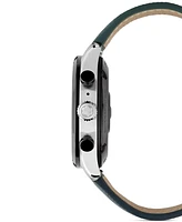Montblanc Men's Summit 3 Green Leather Strap Smart Watch 42mm