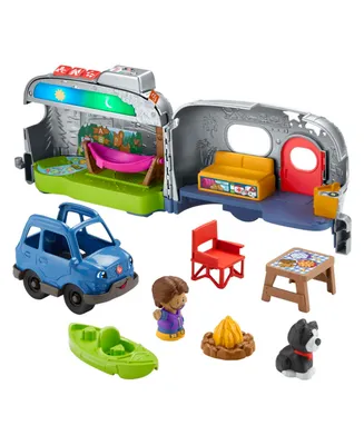 Fisher Price Little People Light-Up Learning Camper Set