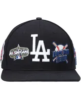 Men's Pro Standard Black Los Angeles Dodgers All-Star Multi Hit Wool Snapback Hat