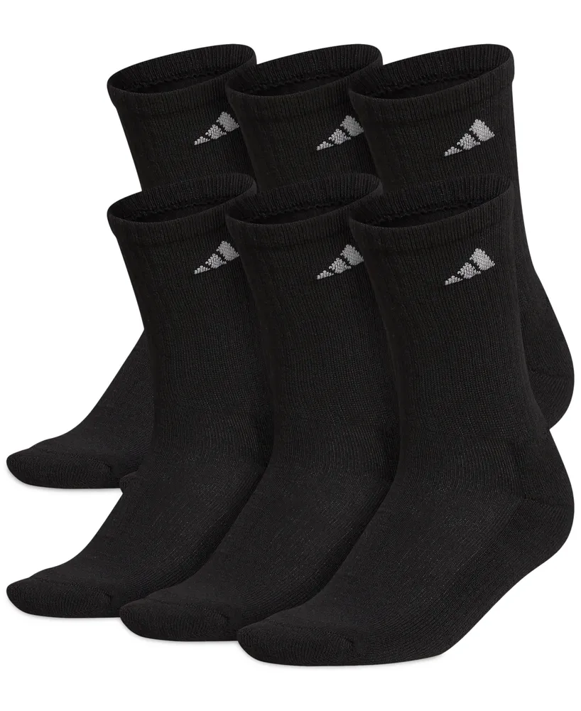 Adidas Women's 6-Pk. Athletic Cushioned Crew Socks