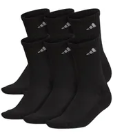 Adidas Women's 6-Pk. Athletic Cushioned Crew Socks