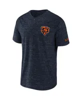 Men's Nfl x Darius Rucker Collection by Fanatics Navy Chicago Bears Slub Henley T-shirt