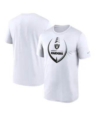 Men's Nike White Las Vegas Raiders Icon Legend Performance T-shirt