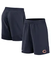 Men's Nike Navy Chicago Bears Stretch Woven Shorts