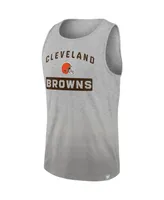 Men's Fanatics Heathered Gray Cleveland Browns Our Year Tank Top