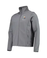 Men's Dunbrooke Charcoal Pittsburgh Steelers Sonoma Softshell Full-Zip Jacket