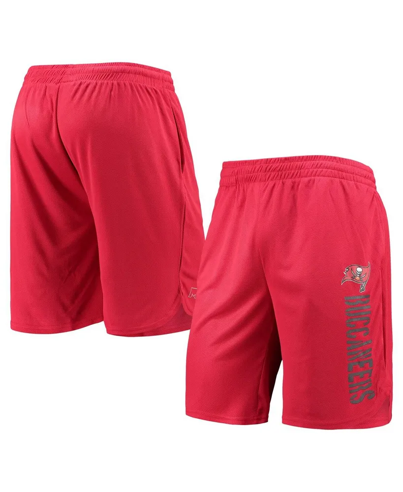 Men's Msx by Michael Strahan Red Tampa Bay Buccaneers Training Shorts