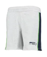 Big Boys Heathered Gray Seattle Seahawks Wingback Shorts