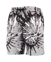 Men's Foco Silver Las Vegas Raiders Retro Static Mesh Lounge Shorts