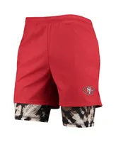 Men's Foco Scarlet San Francisco 49ers Running Shorts