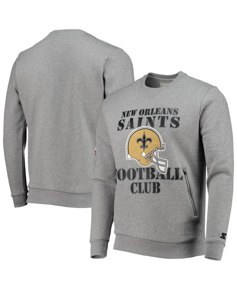 '47 Charcoal Pittsburgh Steelers Locked in Headline Pullover Sweatshirt