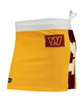 Women's Refried Apparel Gold Washington Commanders Mini Skirt