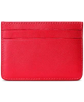 Women's Full-Grain Leather Small Slim Card Case