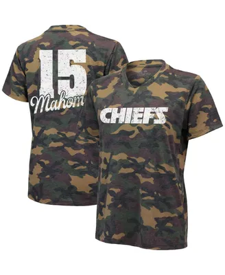 Lids Patrick Mahomes Kansas City Chiefs Majestic Threads Women's Name &  Number V-Neck Tri-Blend T-Shirt - Camo