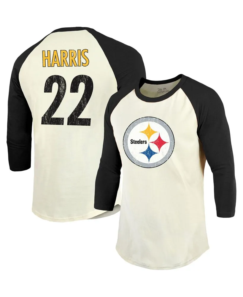 Lids T.J. Watt Pittsburgh Steelers Majestic Women's Player Name & Number  Tri-Blend 3/4-Sleeve Raglan T-Shirt - Black