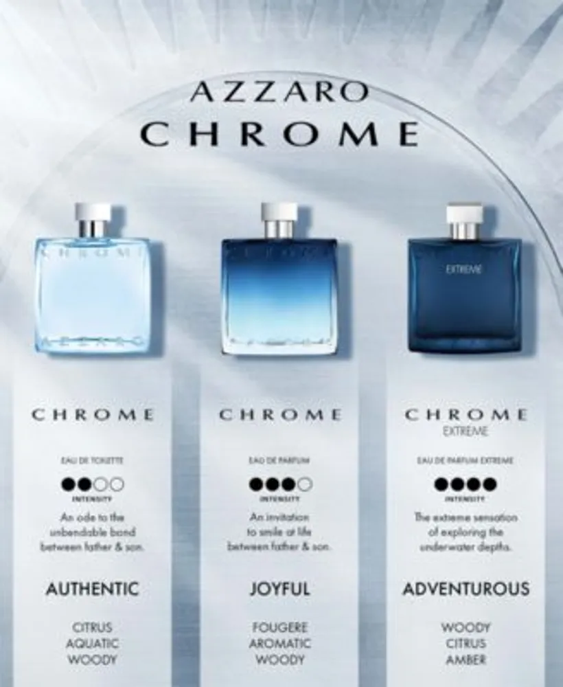 Azzaro Mens Chrome Eau De Toilette Fragrance Collection
