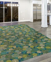 Liora Manne' Visions Iii Giant Swirls 5' x 8' Outdoor Area Rug