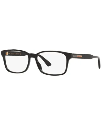 Gucci Men's Rectangle Eyeglasses GC001496