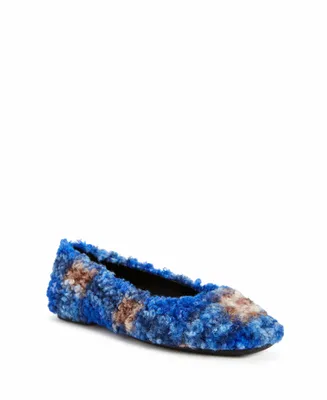 Katy Perry Women's The Evie Cozy Ballet Square Toe Flats